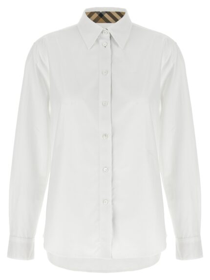 Burberry Check Insert Shirt