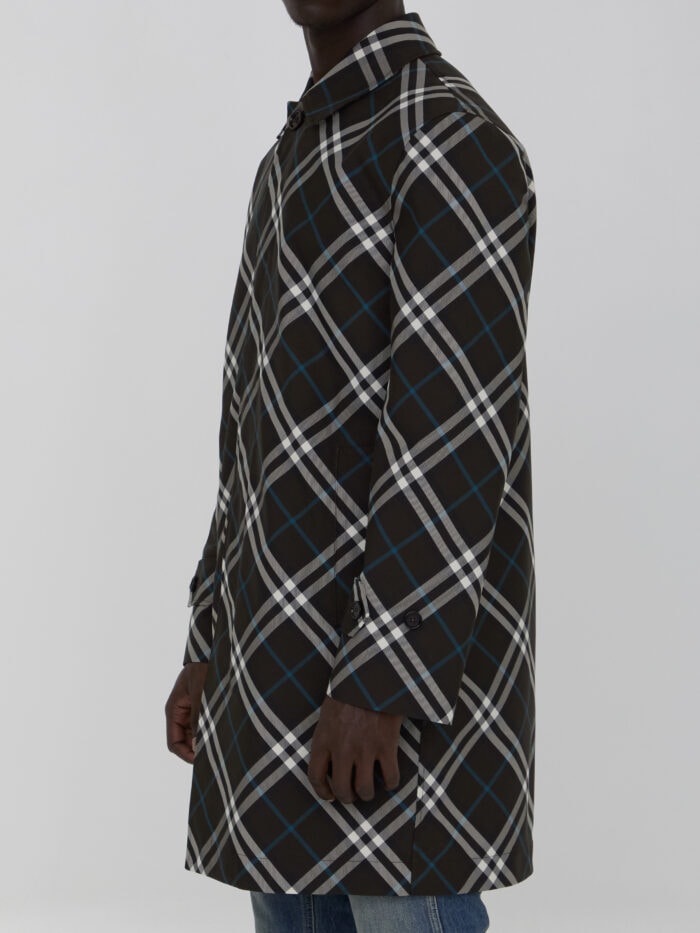 Burberry Check medium trench coat