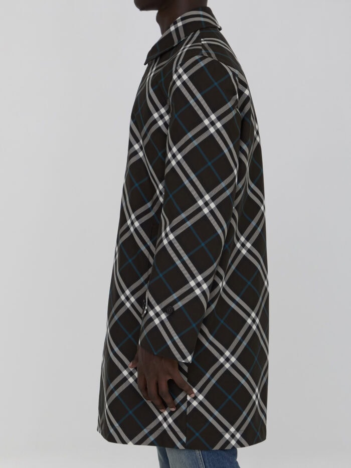 Burberry Check medium trench coat