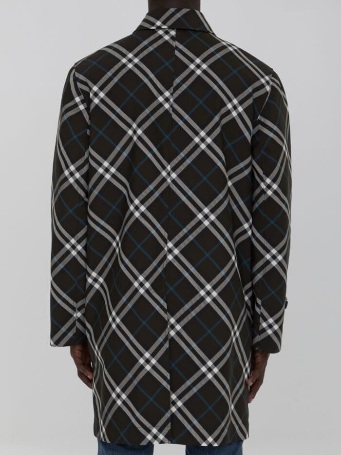 Burberry Check medium trench coat