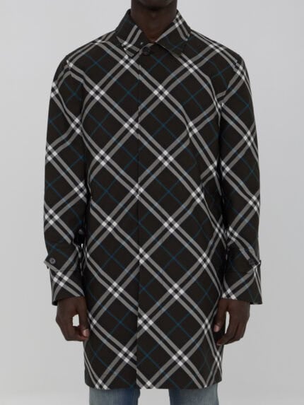 Burberry Check medium trench coat
