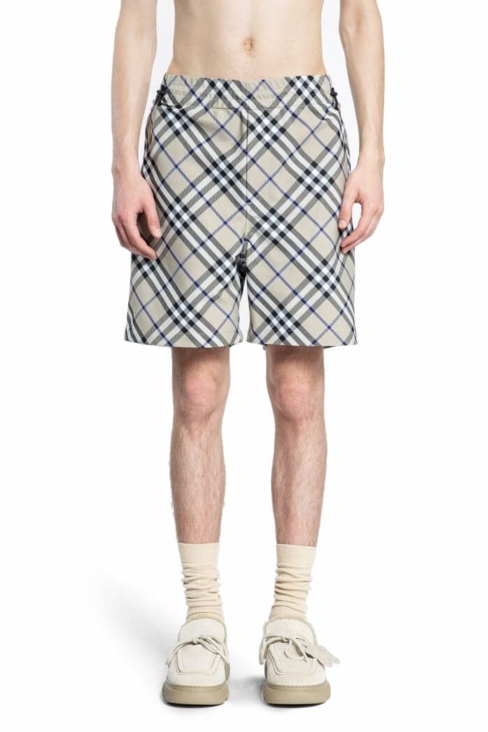 BURBERRY Check Shorts