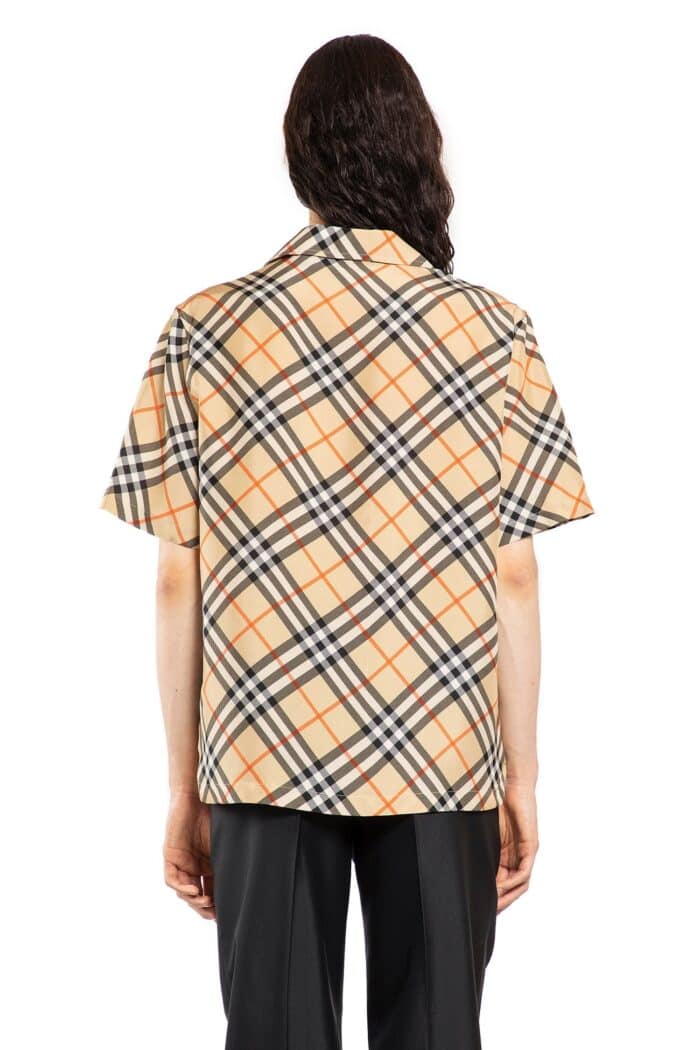 BURBERRY Check Silk Shirt