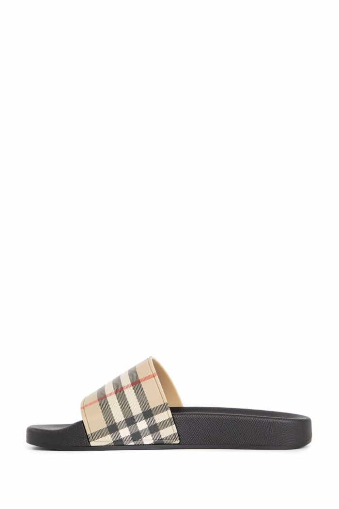 BURBERRY Check Slides