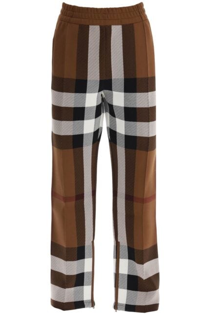 BURBERRY Check Track Pants