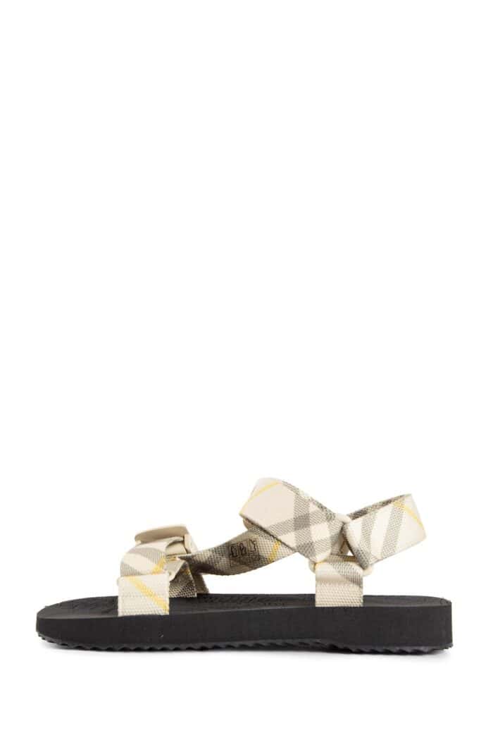 BURBERRY Check Trek Sandals