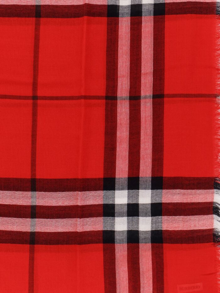 Burberry Check Wool Scarf