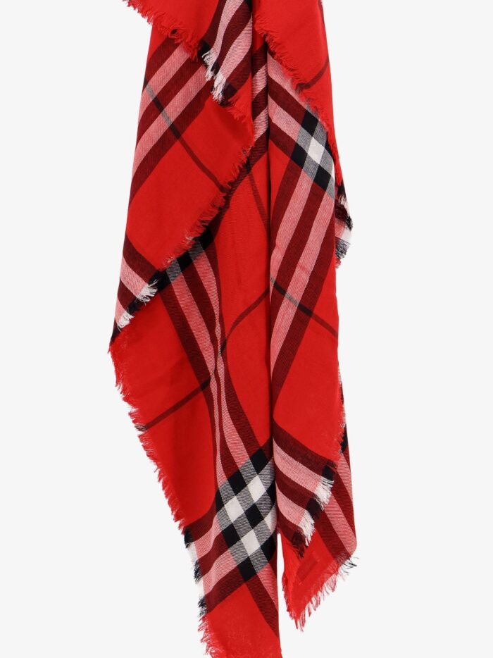 Burberry Check Wool Scarf
