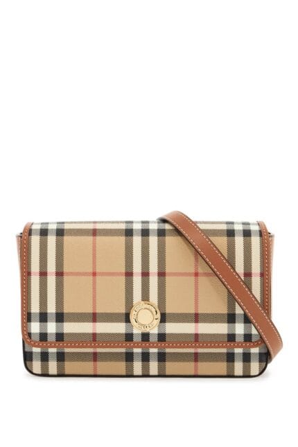 BURBERRY 'checkered Shoulder Bag With Strap