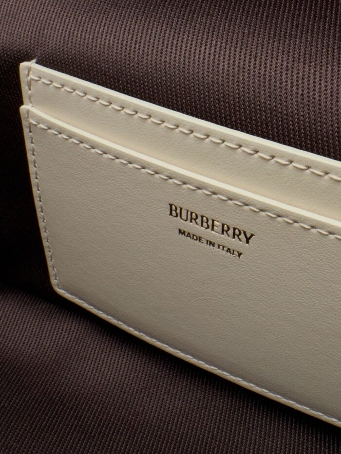 Burberry Coated Canvas Vanity Case With Check Pattern