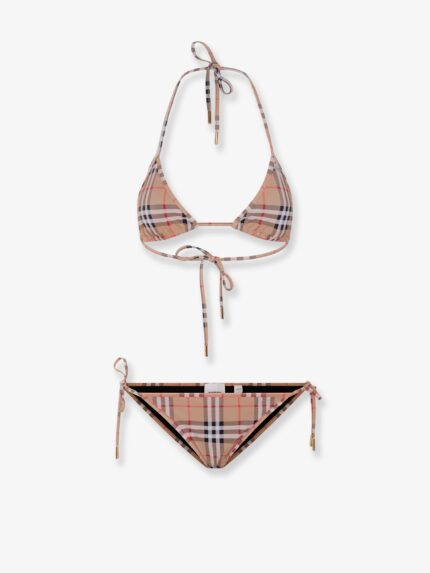 Burberry Cobb Bikini With Traditional Check Pattern