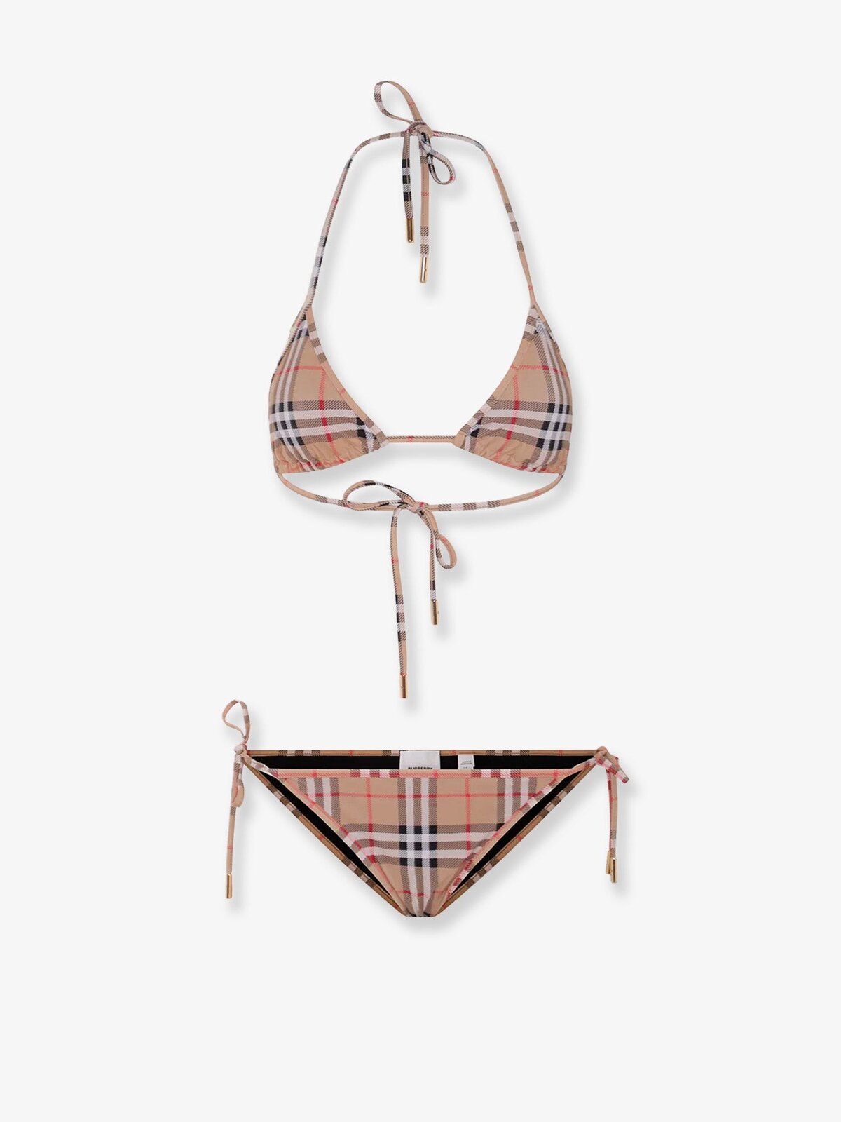 Burberry Cobb Bikini With Traditional Check Pattern