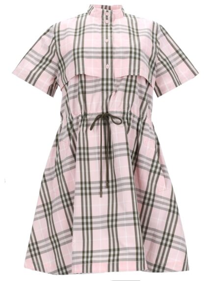 Burberry COTTON "CHECK" DRESS