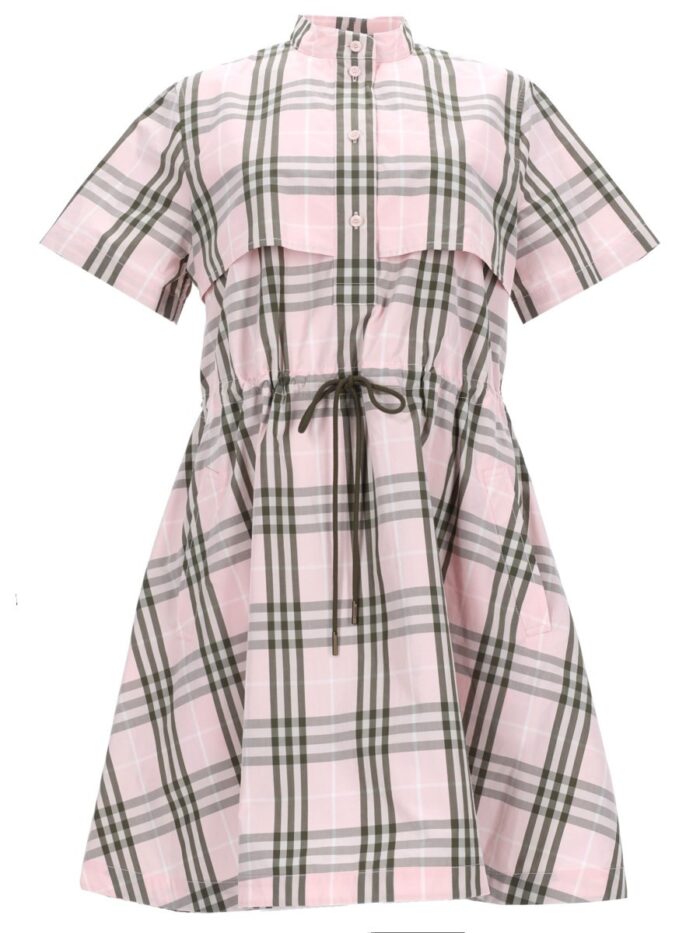 Burberry COTTON "CHECK" DRESS