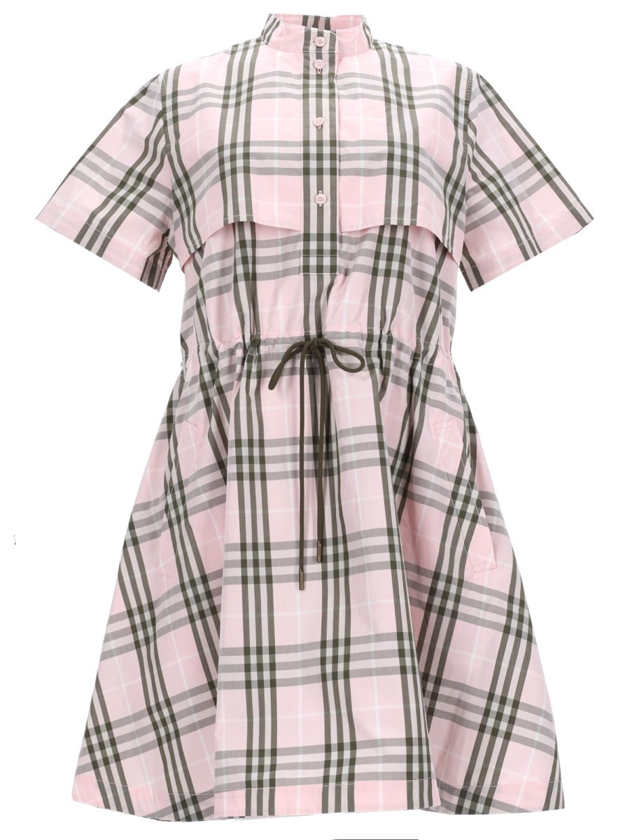 Burberry COTTON "CHECK" DRESS