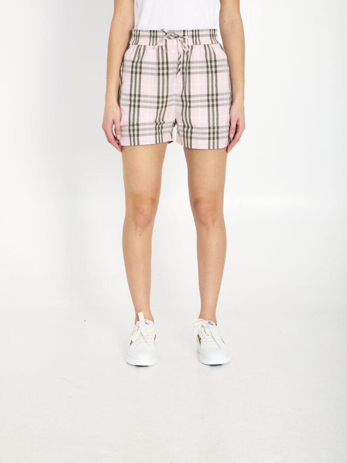 Burberry Cotton Check shorts
