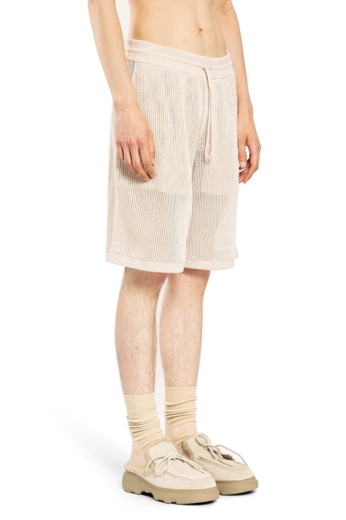 BURBERRY Cotton Mesh Shorts