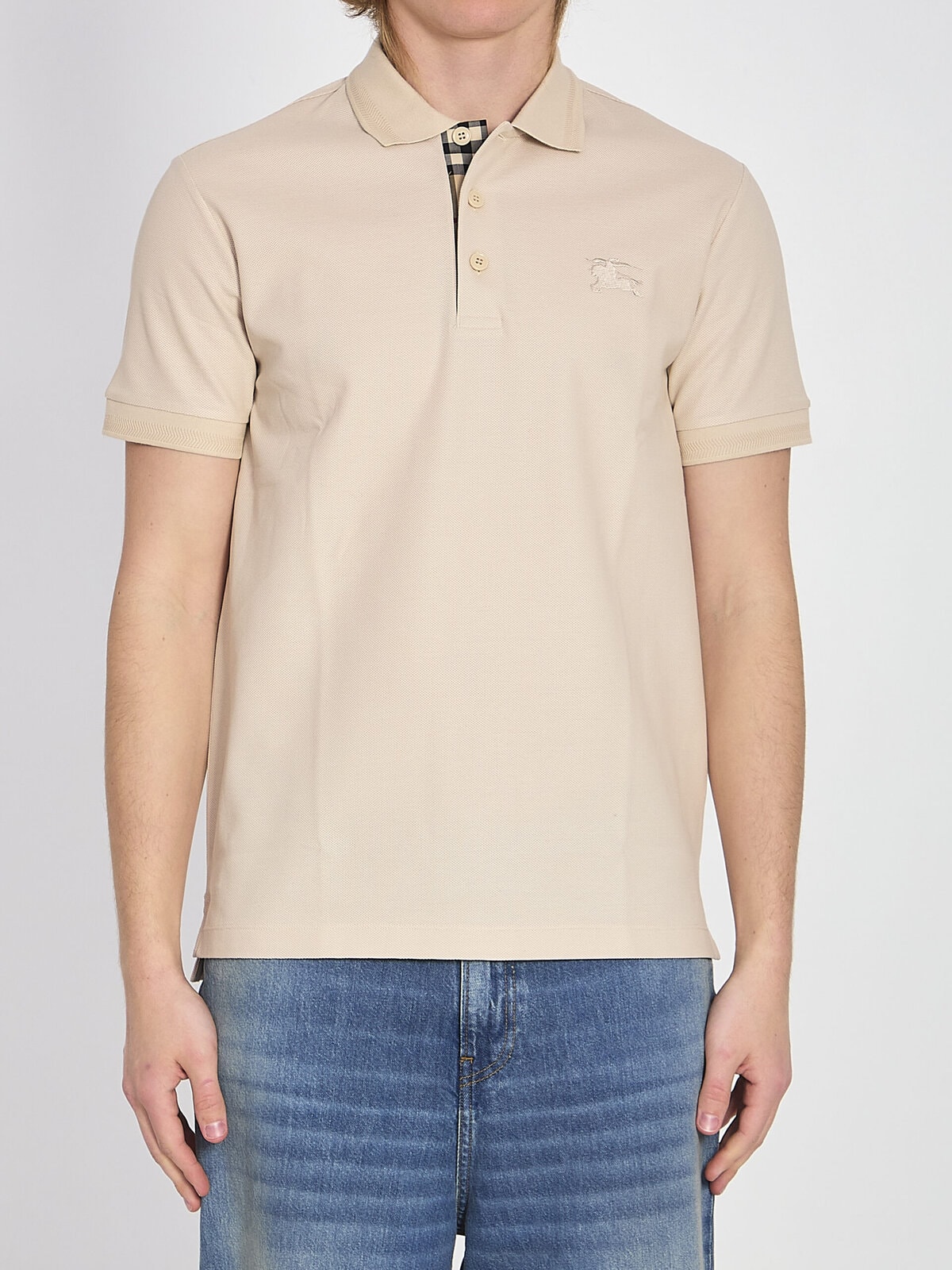 Burberry Cotton piqué polo shirt