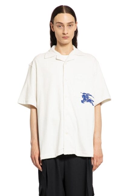 BURBERRY Cotton Towelling Shirt