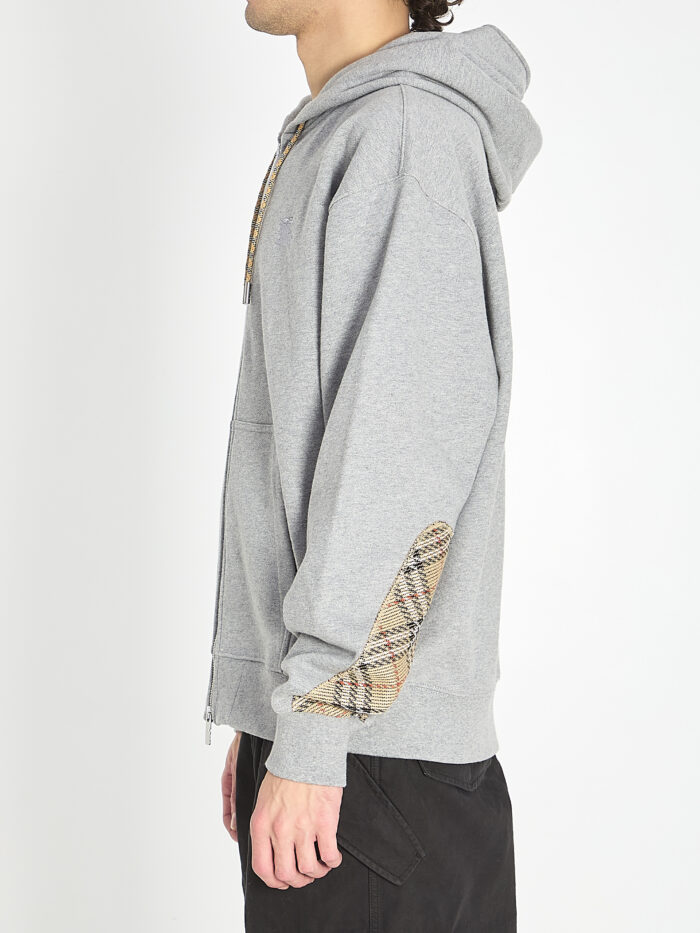 Burberry Cotton zipped hoodie