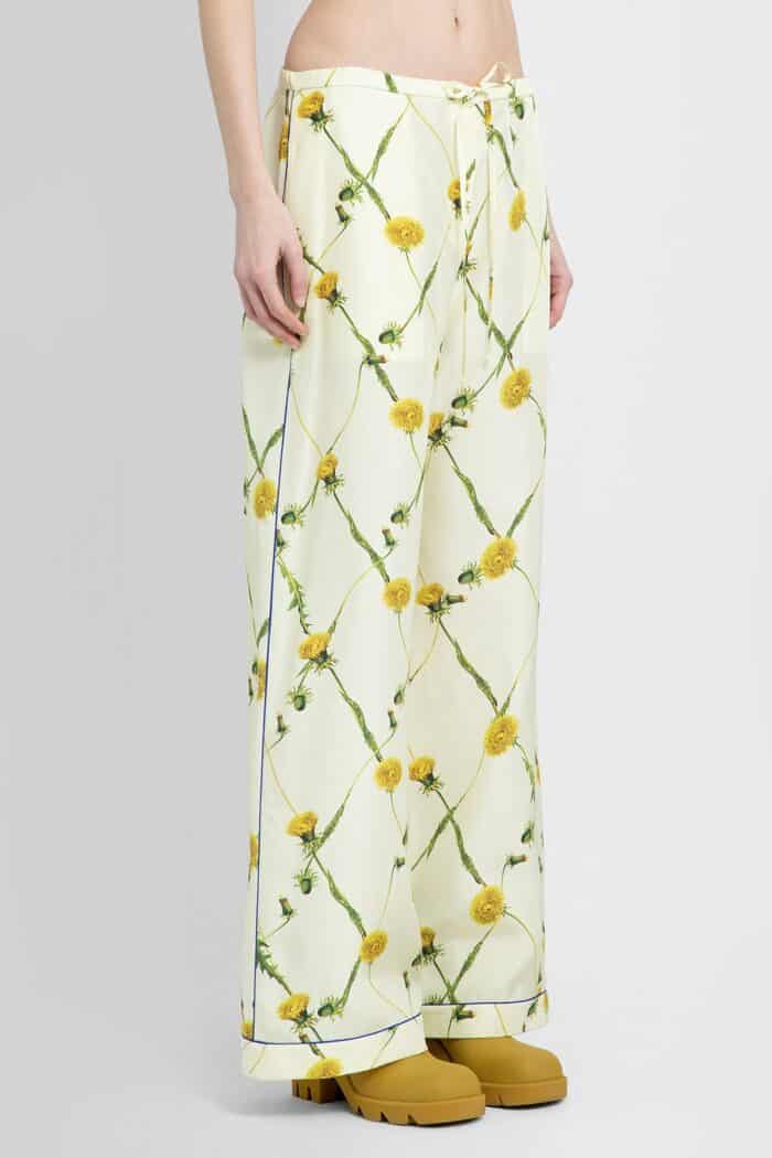 BURBERRY Dandelion Silk Pyjama Trousers