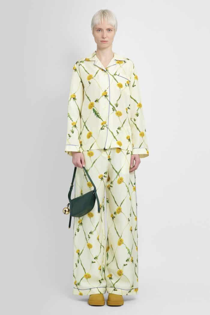 BURBERRY Dandelion Silk Pyjama Trousers