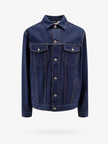 Burberry Denim Jacket With Floral Print
