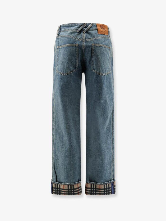 Burberry Dexter Jeans With Traditional Check