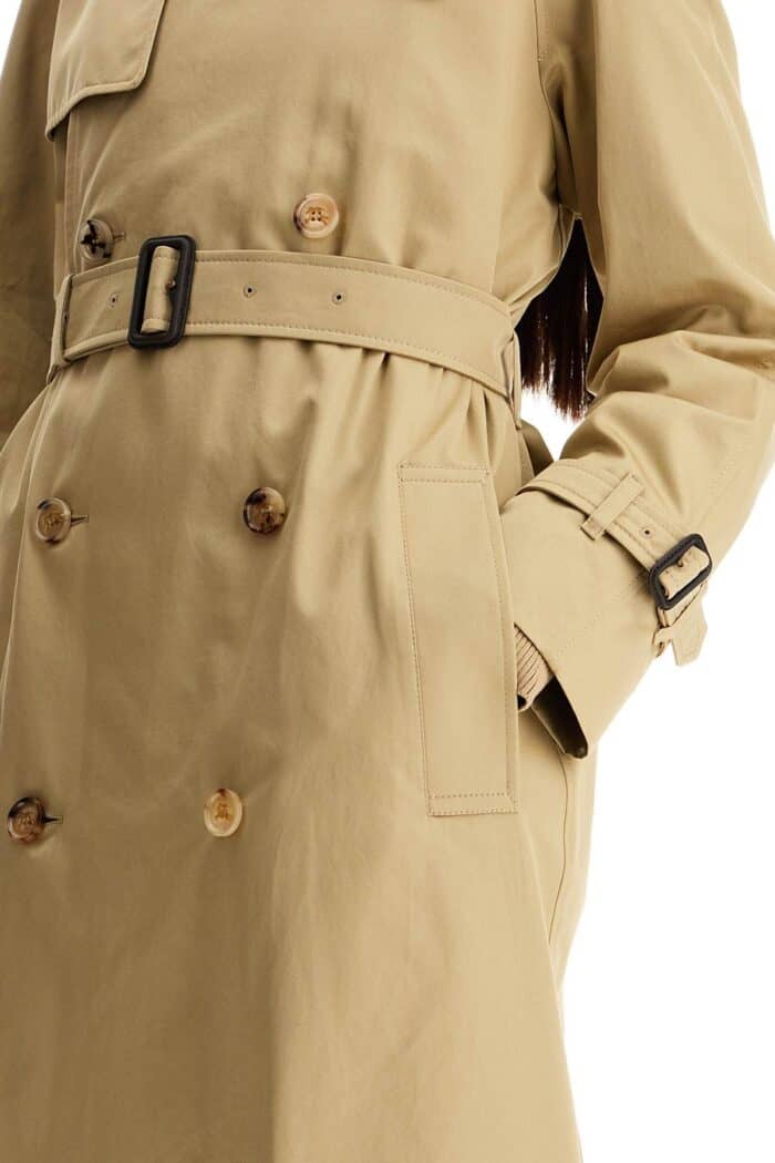 BURBERRY Double-breasted Trench Coat With