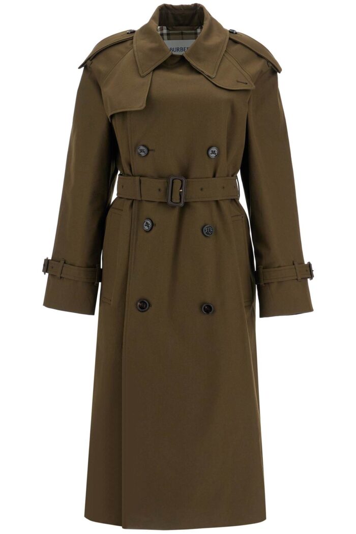 BURBERRY Double-breasted Trench Coat With