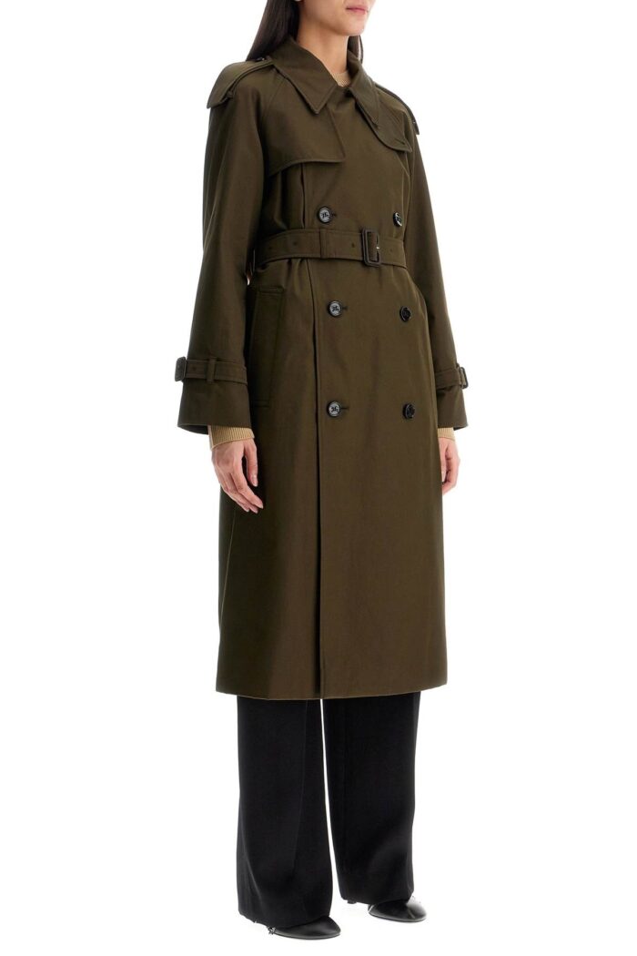 BURBERRY Double-breasted Trench Coat With