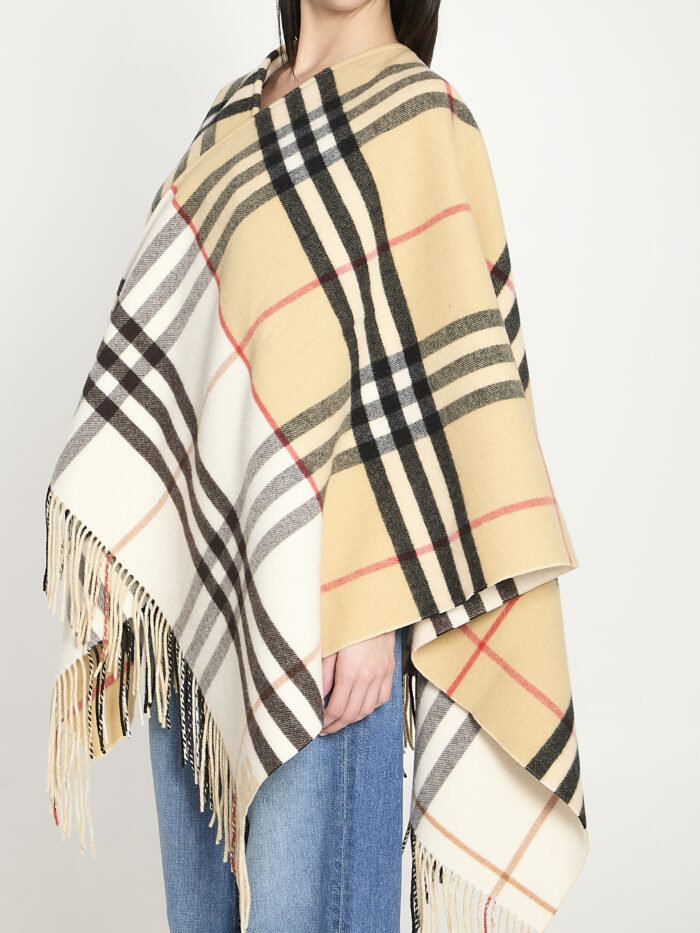 Burberry Double Check cape