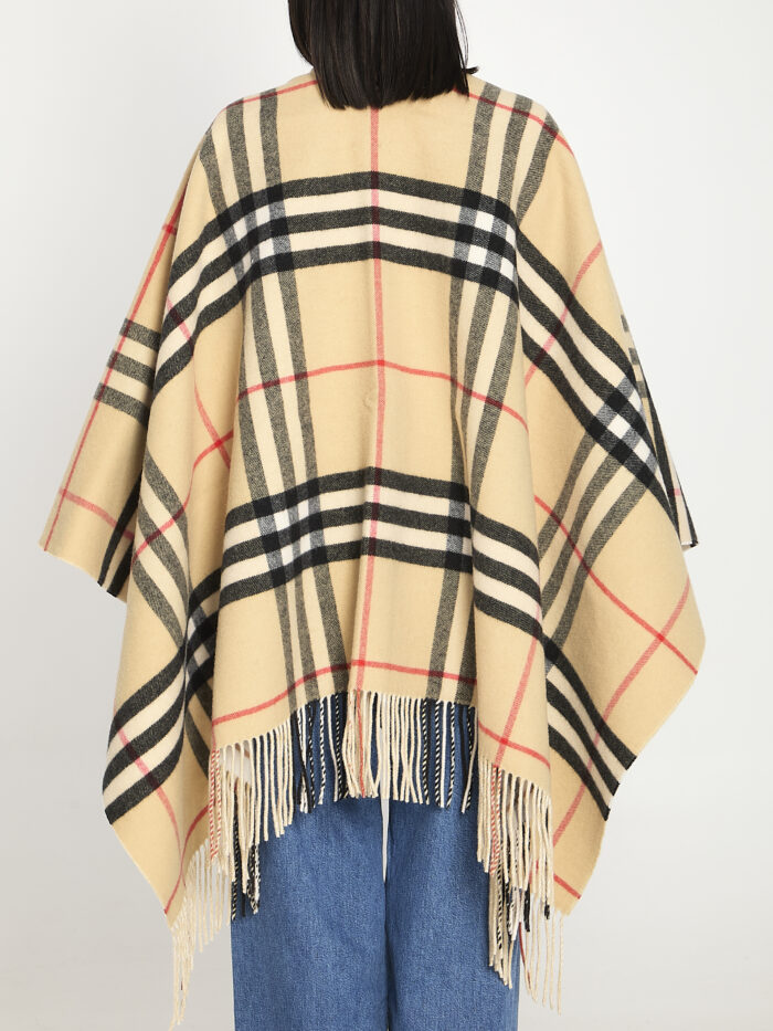 Burberry Double Check cape
