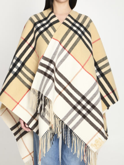 Burberry Double Check cape