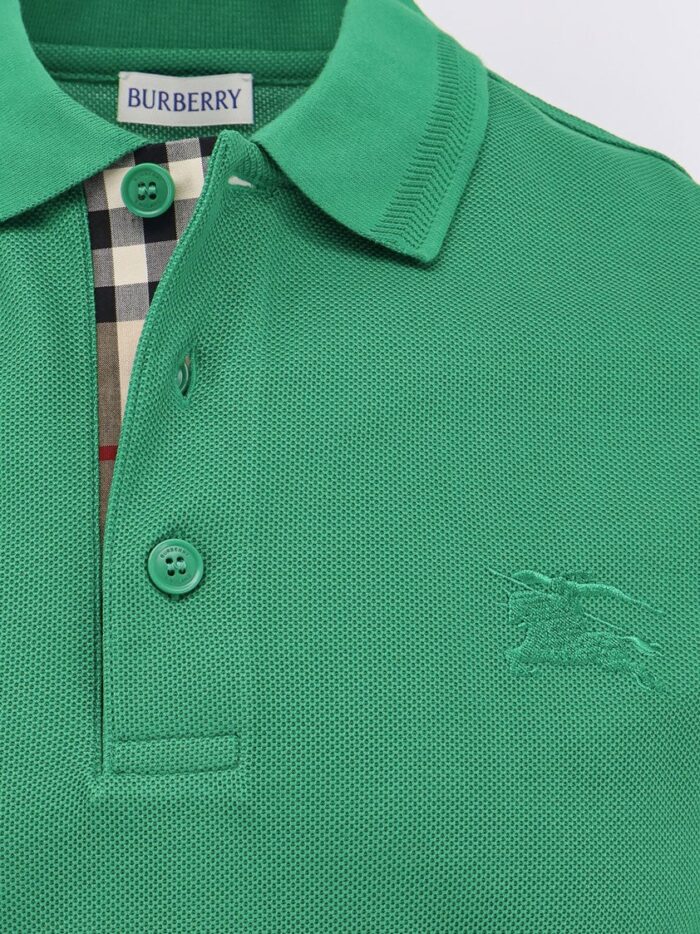 Burberry Eddie Organic Cotton Polo Shirt