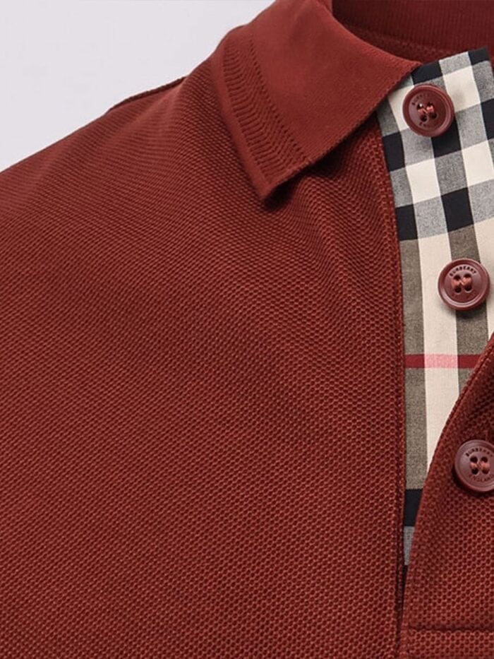 Burberry Eddie Organic Cotton Polo Shirt