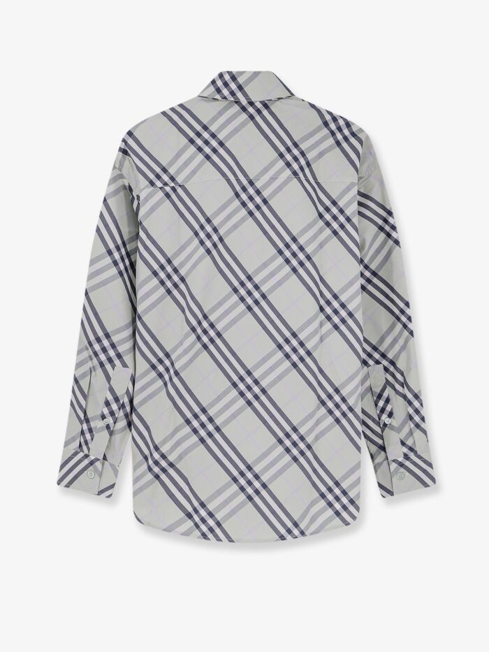 Burberry Emma Cotton Shirt With Check Pattern