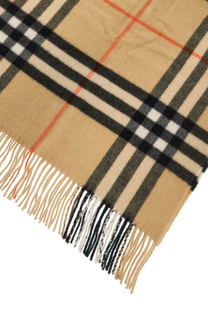 BURBERRY Ered Cashmere Wide Scarf