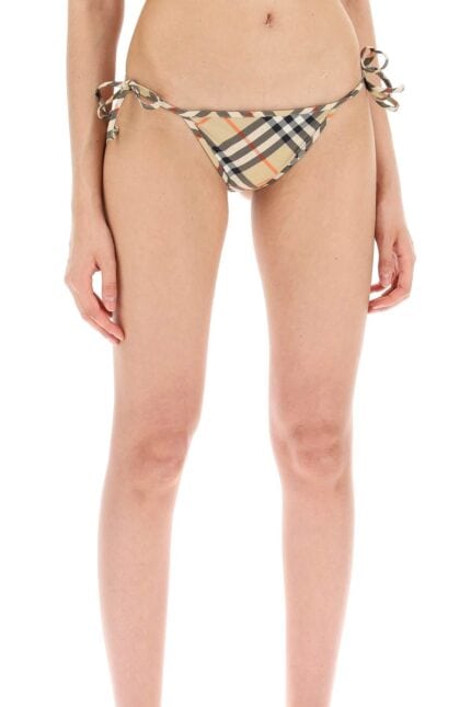 BURBERRY Ered  Checkered Bikini