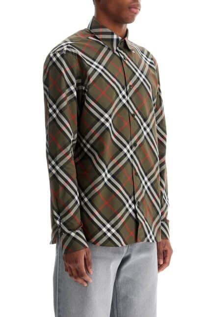 BURBERRY Ered Cotton Regular Fit Shirt