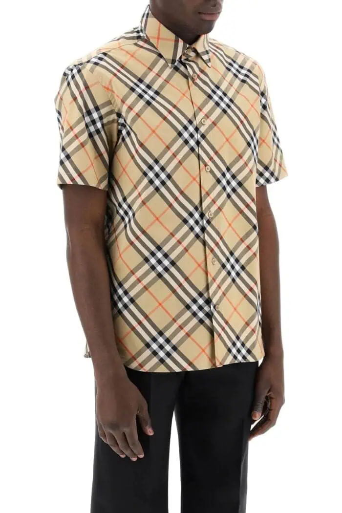 Burberry Ered Cotton Shirt