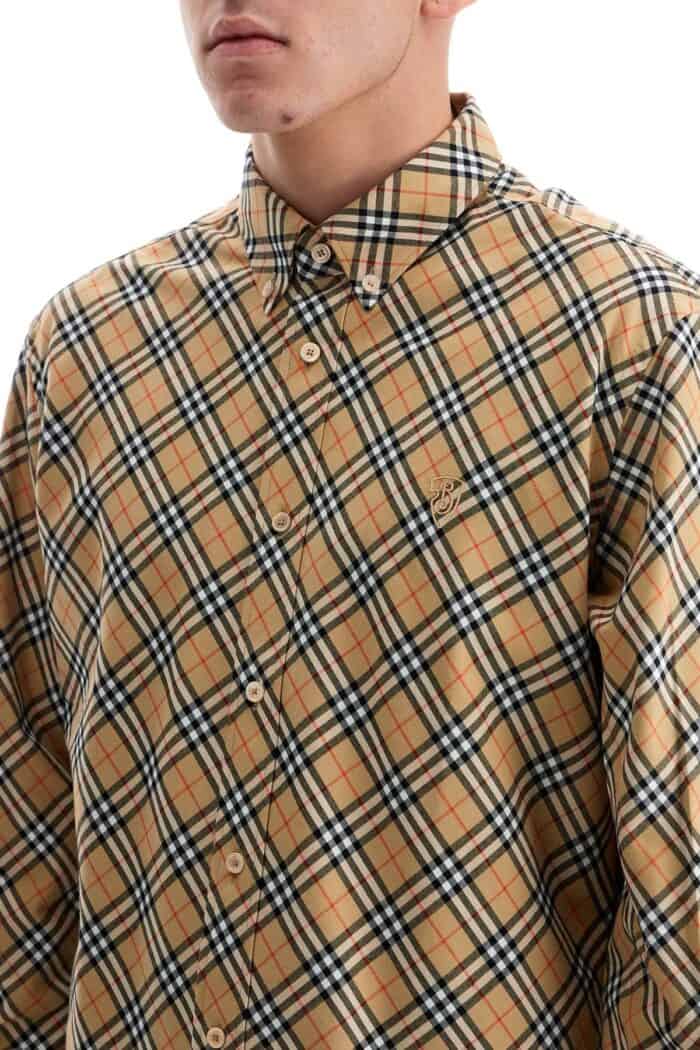 BURBERRY Ered Cotton Shirt