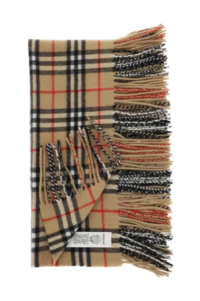 BURBERRY Ered  "happy Cashmere Checkered