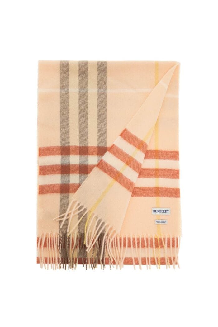 BURBERRY Ered Scarf In Cashmere