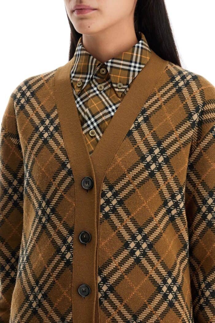 BURBERRY Ered Wool And Mohair Cardigan Sweater