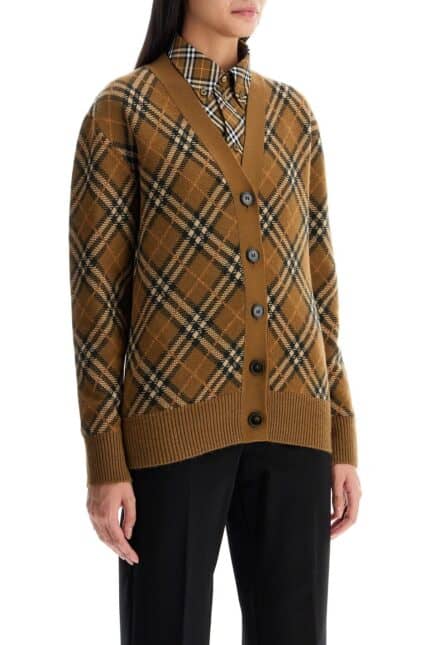 BURBERRY Ered Wool And Mohair Cardigan Sweater