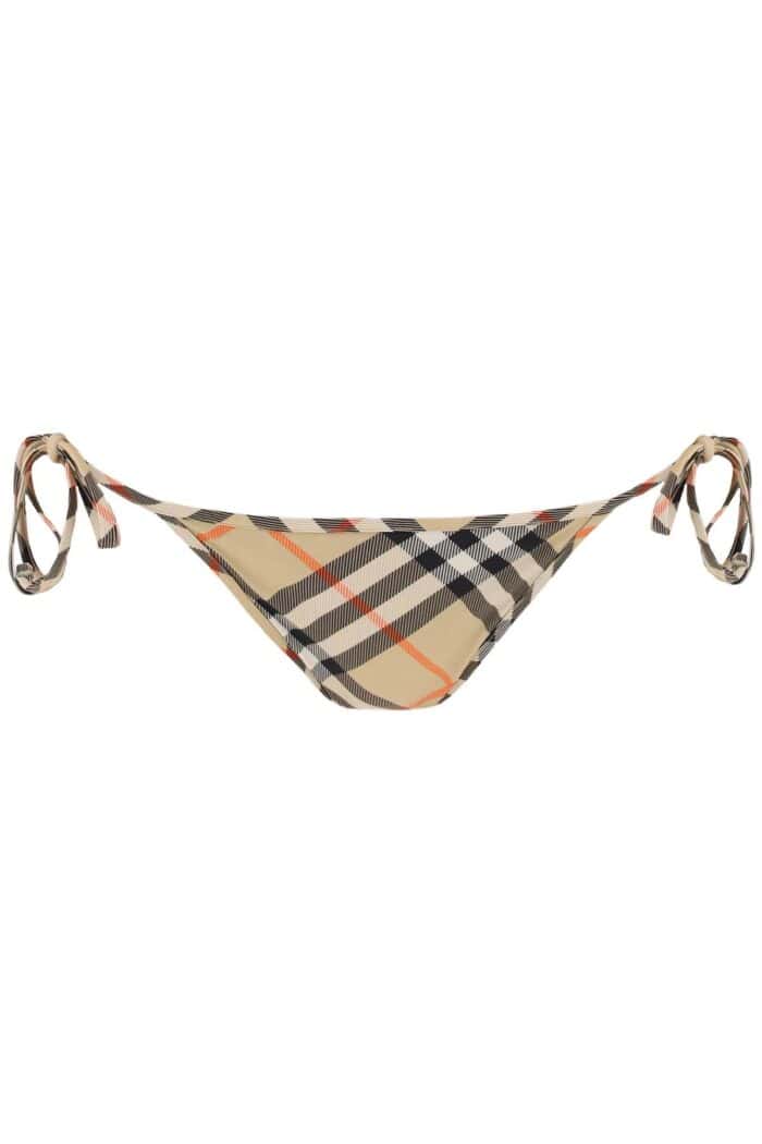 BURBERRY Eredcheckered Bikini