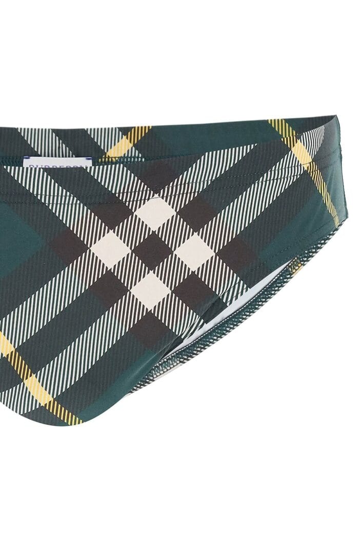 BURBERRY Erednncheckered Beach Swim