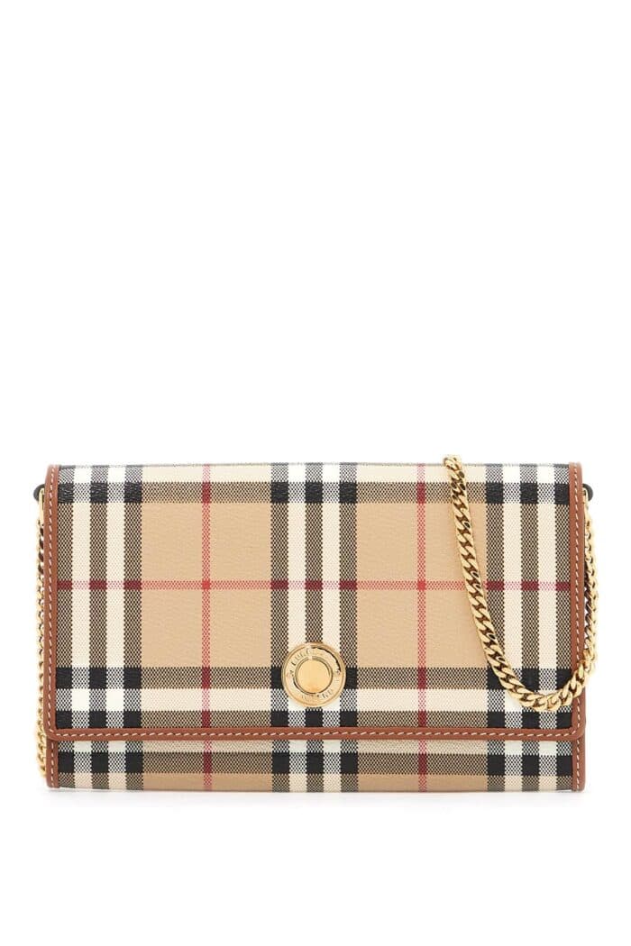 BURBERRY Erednncheckered Mini Crossbody Bag