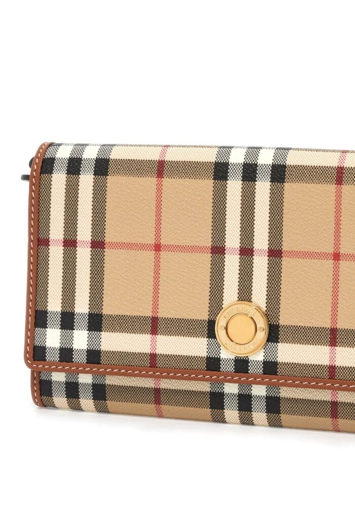 BURBERRY Erednncheckered Mini Crossbody Bag